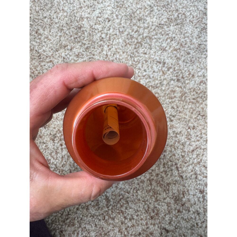 Starbucks Reussable Water Bottle; Orange/Copper Pearl finish, Summer 2024 - Picture 5 of 5